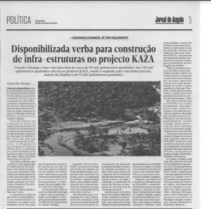 Read more about the article Disponibilizado mais de 14 mil milhões de Kwanzas do Orçamento Geral do Estado.