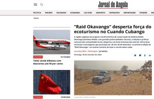 Read more about the article “Raid Okavango” desperta força do ecoturismo no Cuando Cubango  fonte, Jornal de Angola